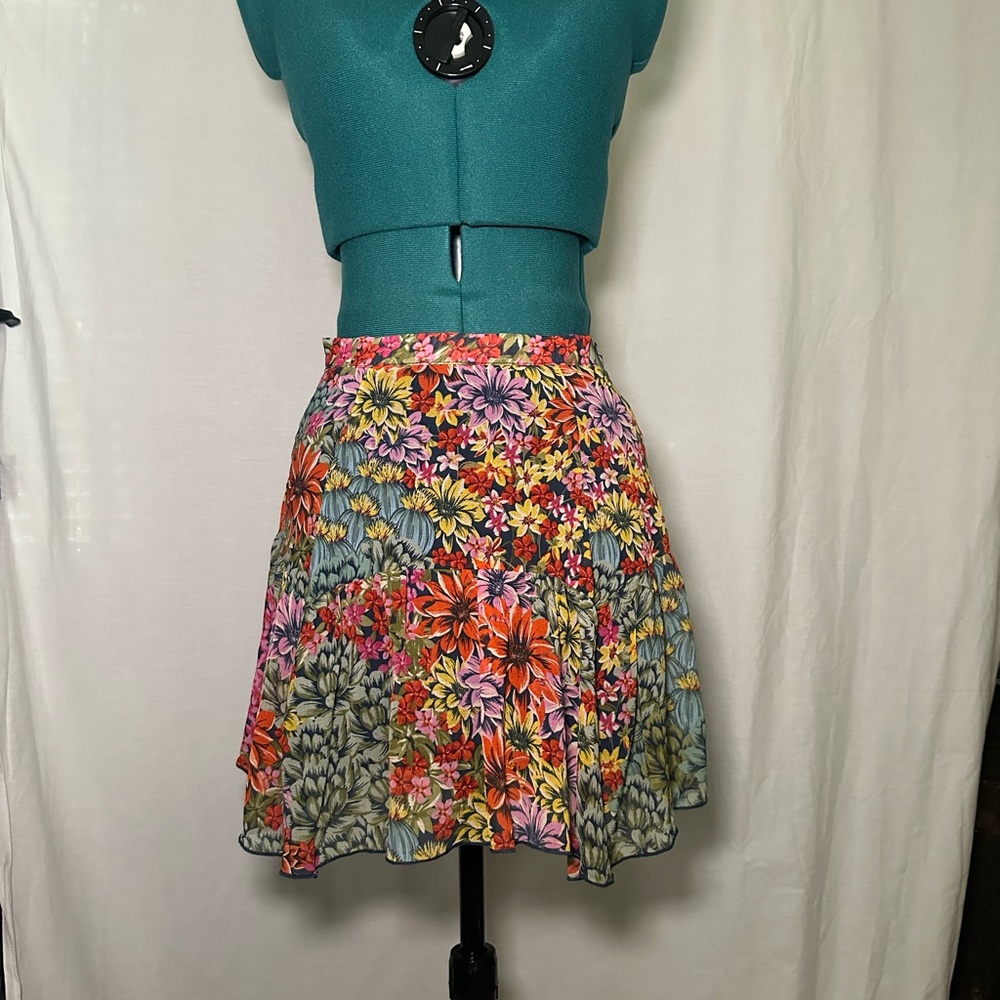 Floral Skater Skirt